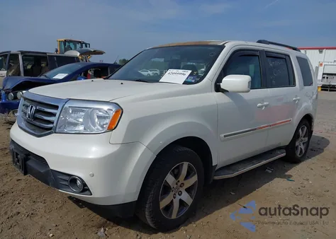 2013 Honda Pilot Touring from USA, damaged, VIN 5FNYF4H9XDB049242